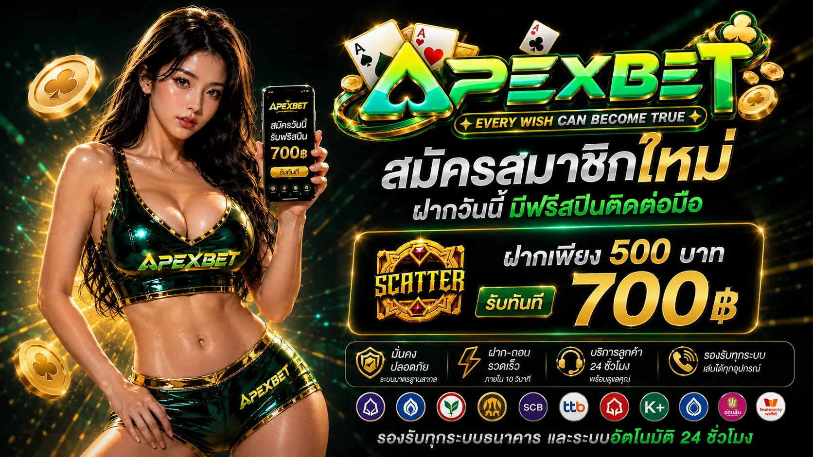 APEXBET โปรสมัครชิกใหม่